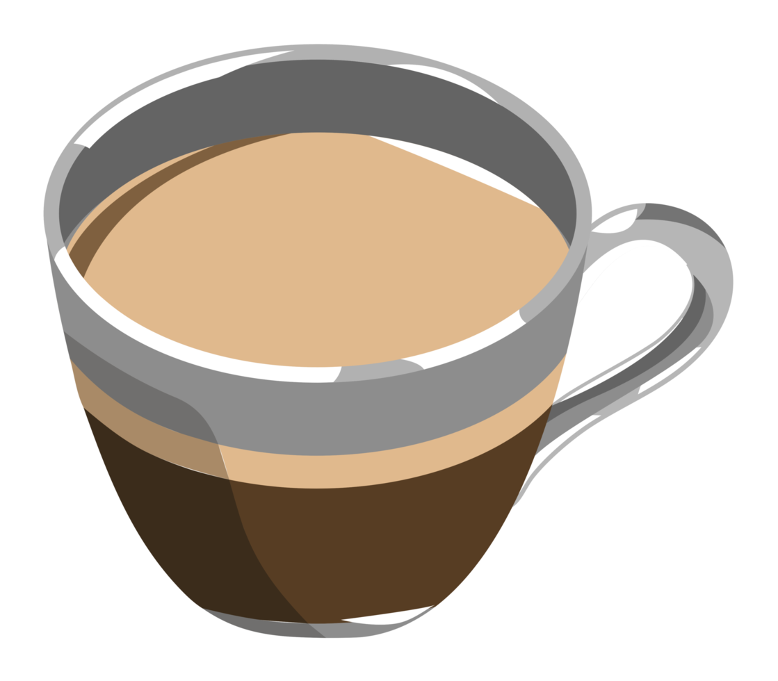 Coffee png graphic clipart design