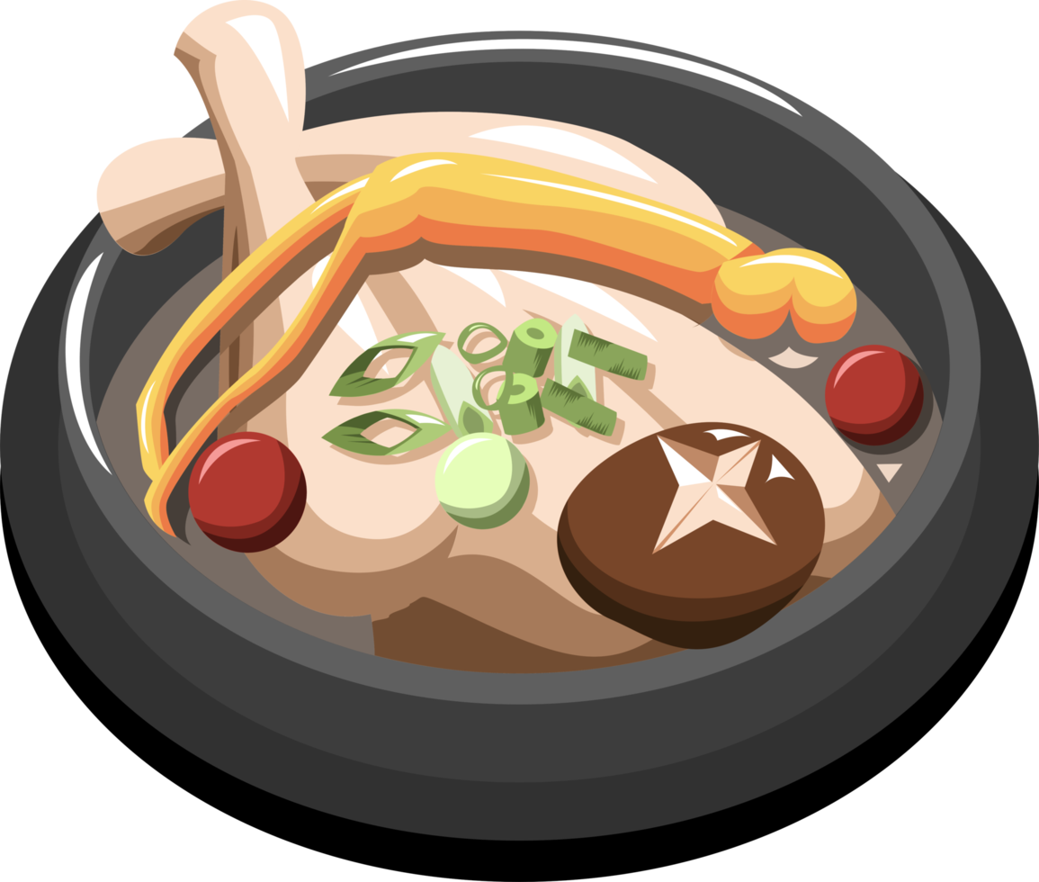 Samgyetang png grafisk ClipArt design