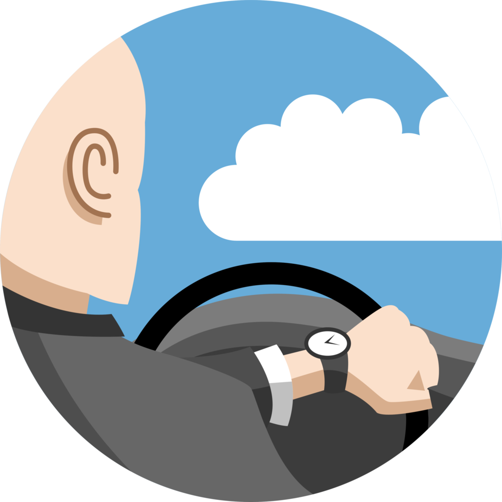 Driver png graphic clipart design