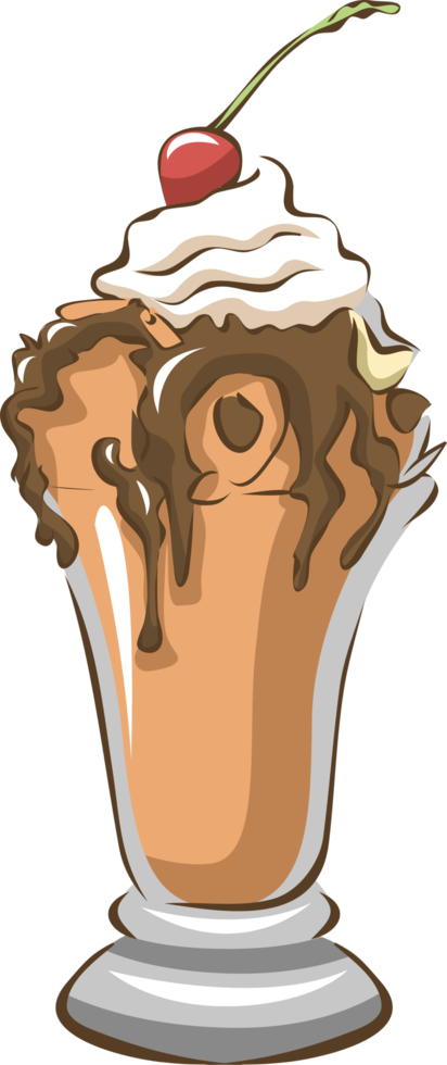 ice cream sundae png graphic clipart design