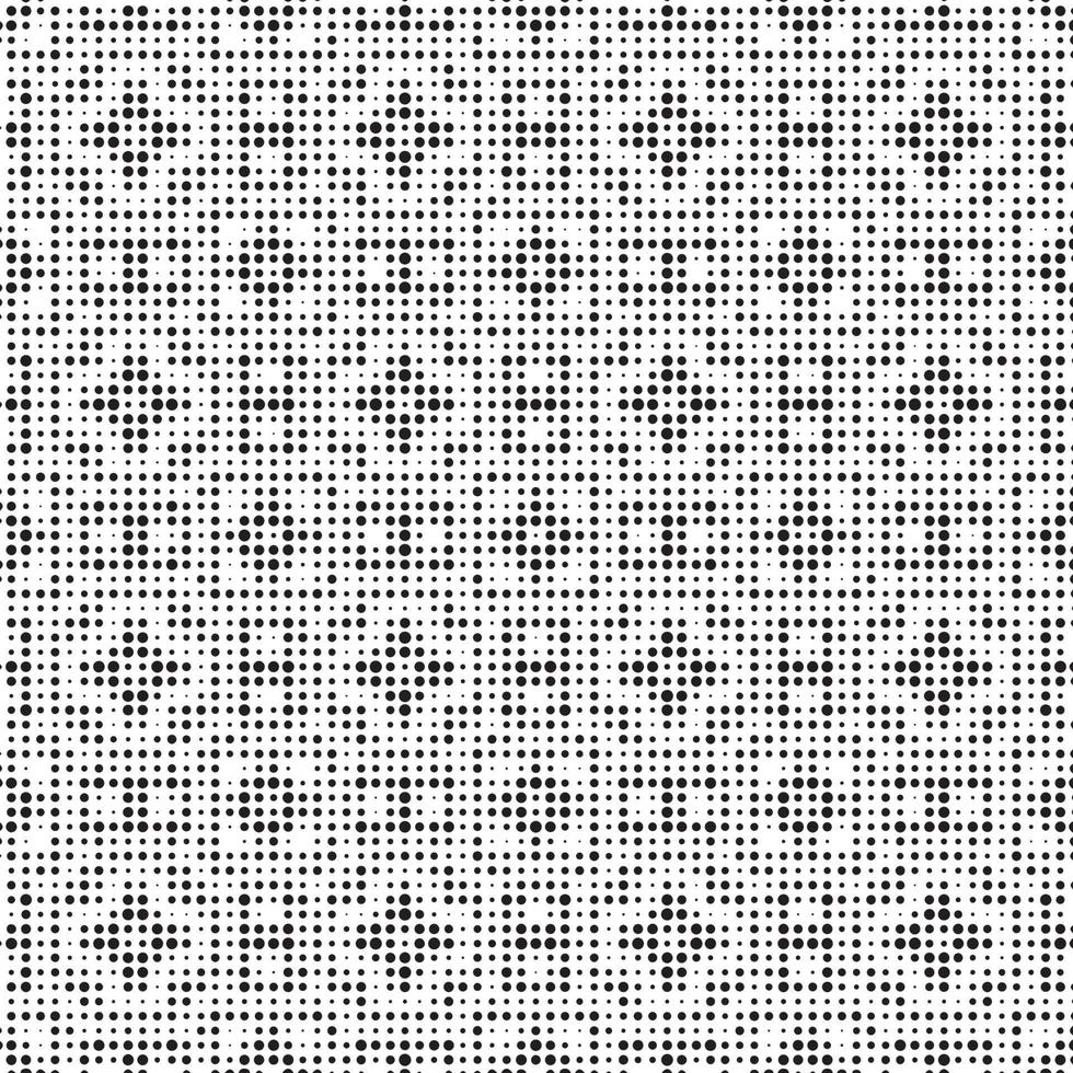 Abstract halftone ornamental geometric background. Pop art style card. Grunge texture. vector