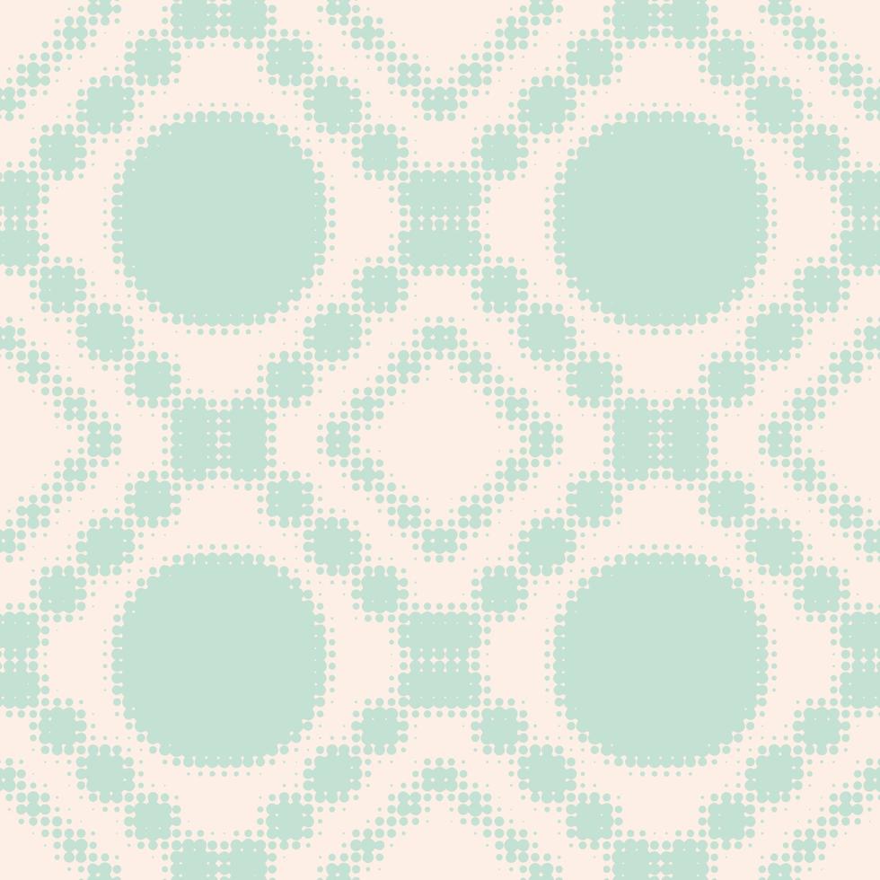 Abstract halftone ornamental geometric background. Pop art style card. Grunge texture. vector