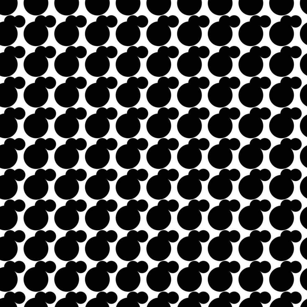 Black and white seamless pattern with dots. Dotted texture. Abstract geometrical pattern of round shape. Screen print. vector
