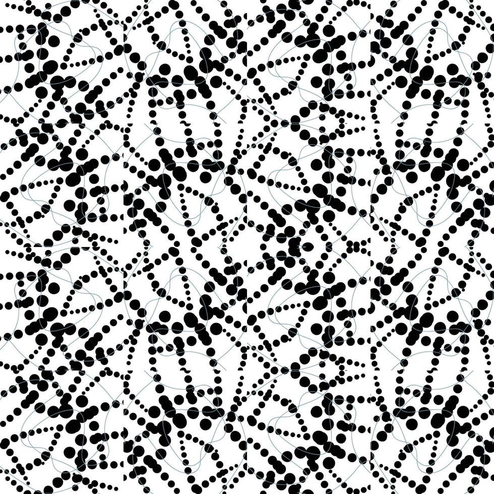 Abstract halftone seamless pattern. Screen print background. Dotted texture. Polka dot. Messy geometric card. vector