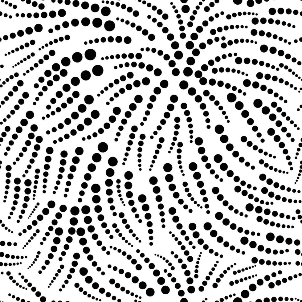 Abstract halftone seamless pattern. Screen print background. Dotted texture. Polka dot. Messy geometric card. vector