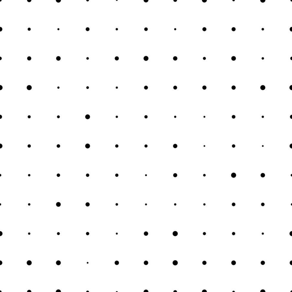 sin costura modelo con grunge trama de semitonos puntos punteado textura. resumen geométrico modelo de redondo forma. pantalla impresión. vector