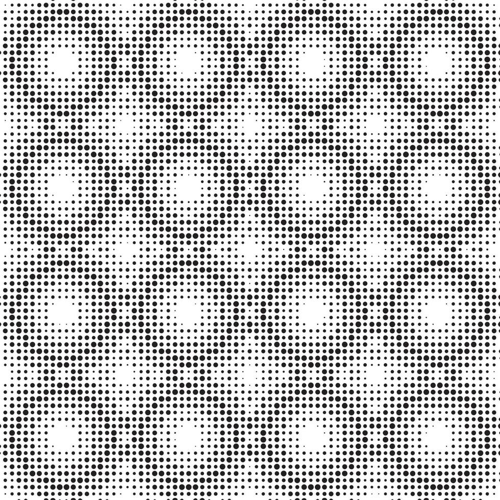 Abstract halftone ornamental geometric background. Pop art style card. Grunge texture. vector