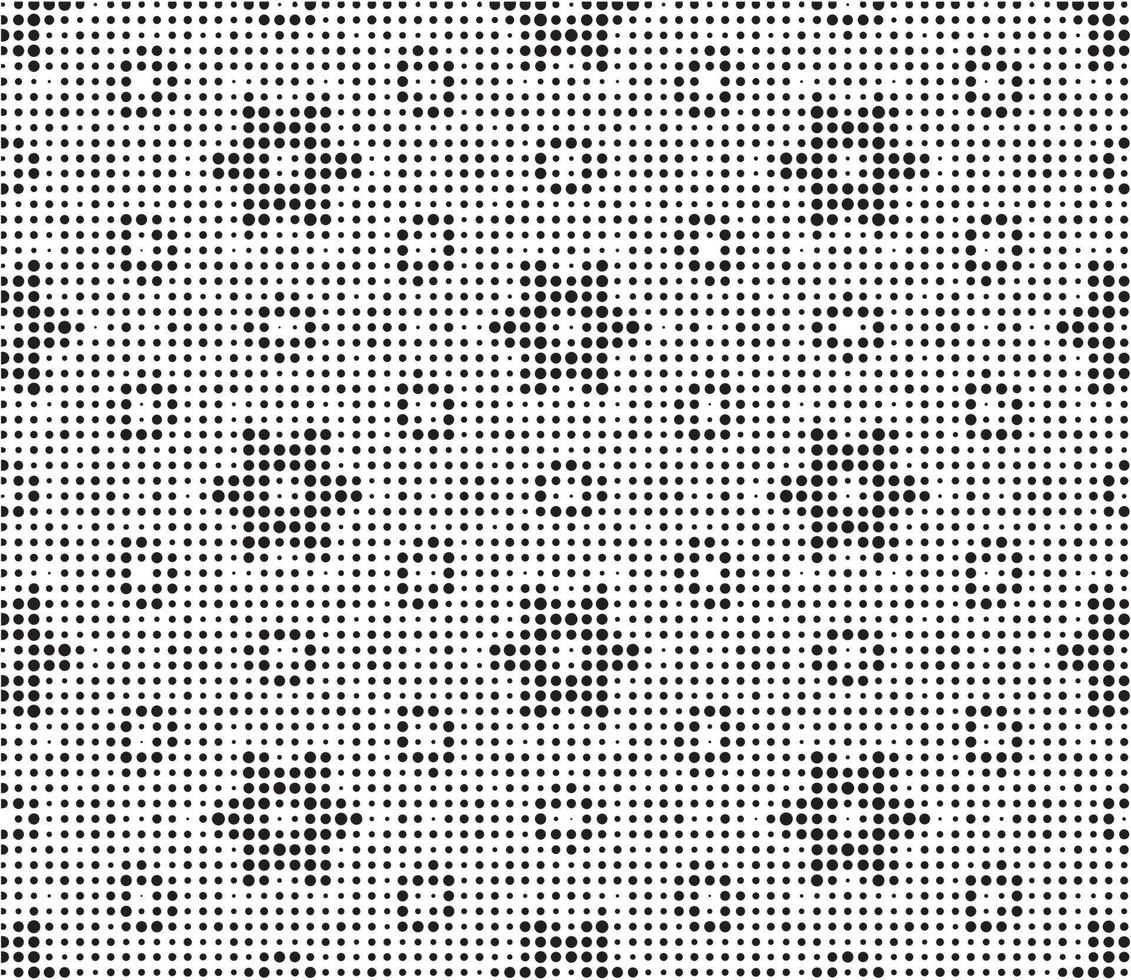 Abstract halftone ornamental geometric background. Pop art style card. Grunge texture. vector