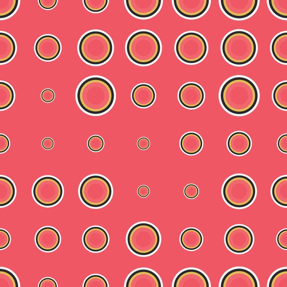 Seamless pattern with grunge halftone dots. Dotted texture. Abstract geometrical pattern of round shape. Screen print. vector