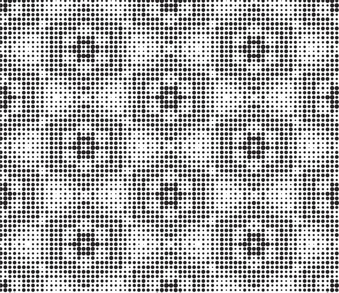 Abstract halftone ornamental geometric background. Pop art style card. Grunge texture. vector