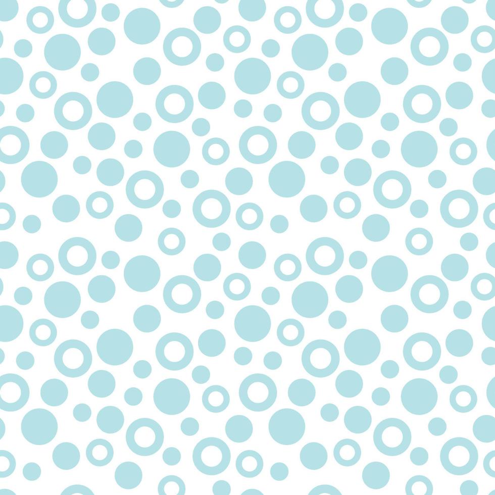 Round seamless pattern. Seamless retro circle pattern. Dotted round seamless background, pattern, ornament for wrapping paper, fabric, textile, website, wallpaper. vector