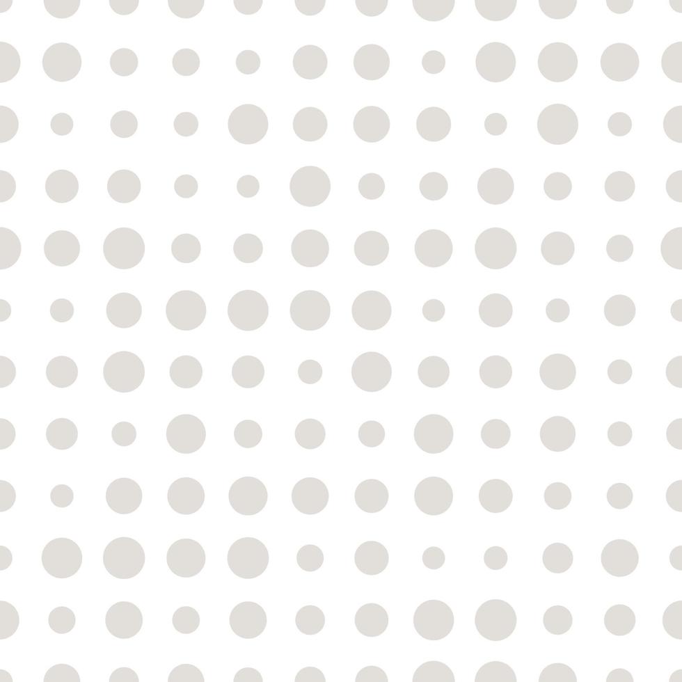 Seamless pattern with grunge halftone dots. Dotted texture. Abstract geometrical pattern of round shape. Screen print. vector