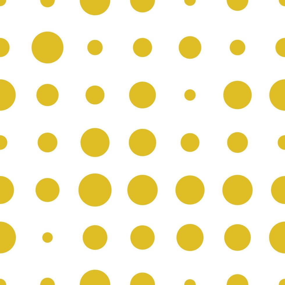 Seamless pattern with grunge halftone dots. Dotted texture. Abstract geometrical pattern of round shape. Screen print. vector