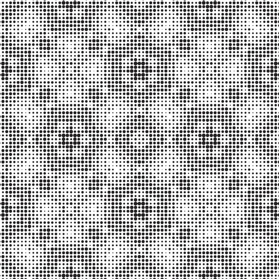 Abstract halftone ornamental geometric background. Pop art style card. Grunge texture. vector