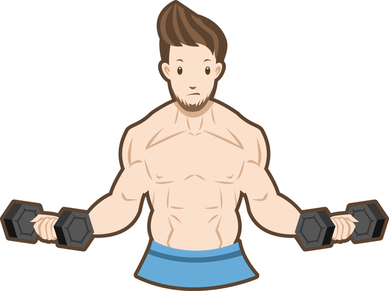 Weight Training png graphic clipart design