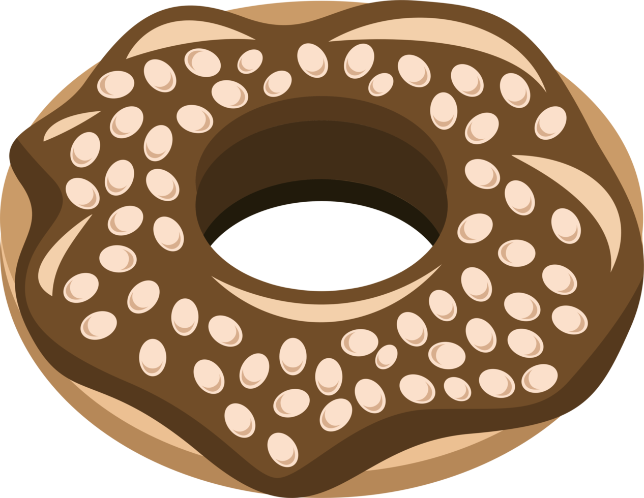 Donut png graphic clipart design