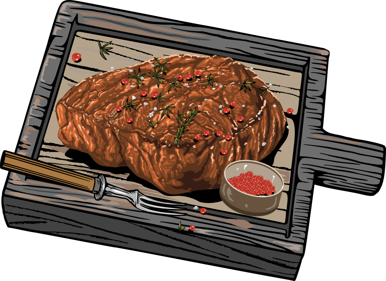 steak PNG grafisch clip art ontwerp