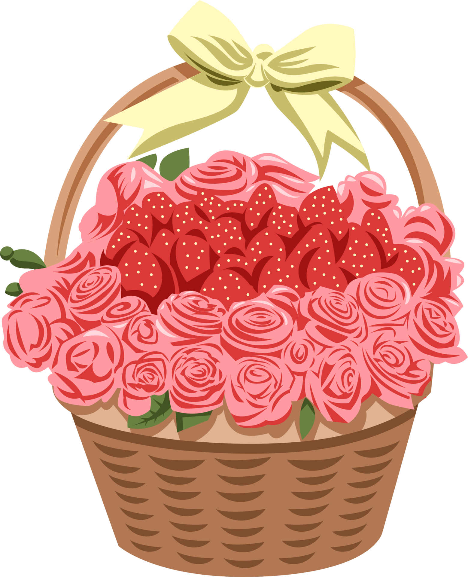 Flower basket png graphic design 20002566 PNG