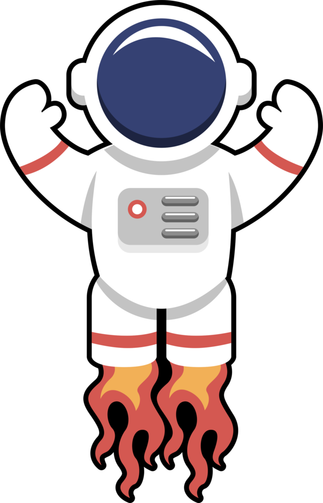 Astronaut png graphic clipart design