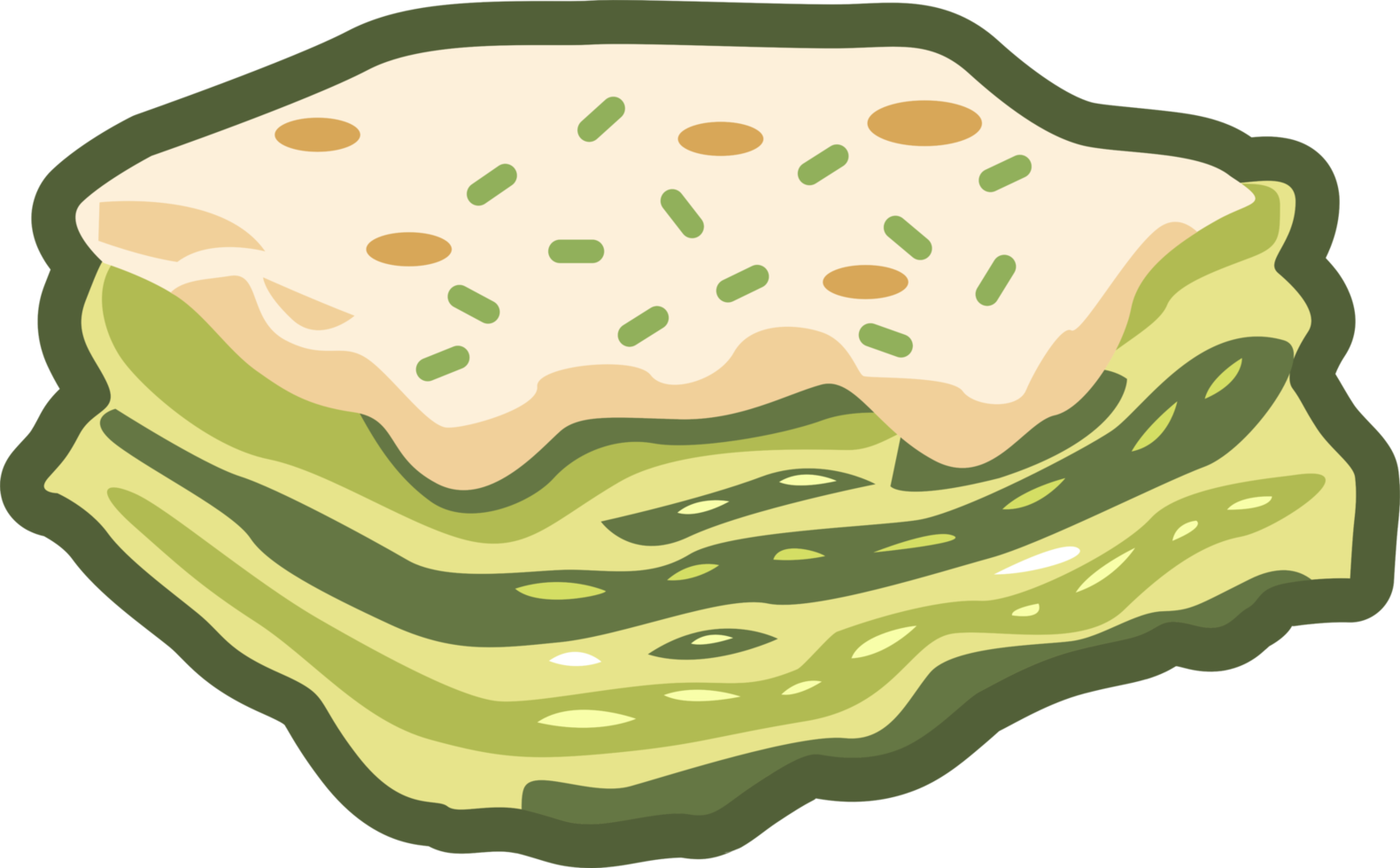 lasagne PNG grafisch clip art ontwerp