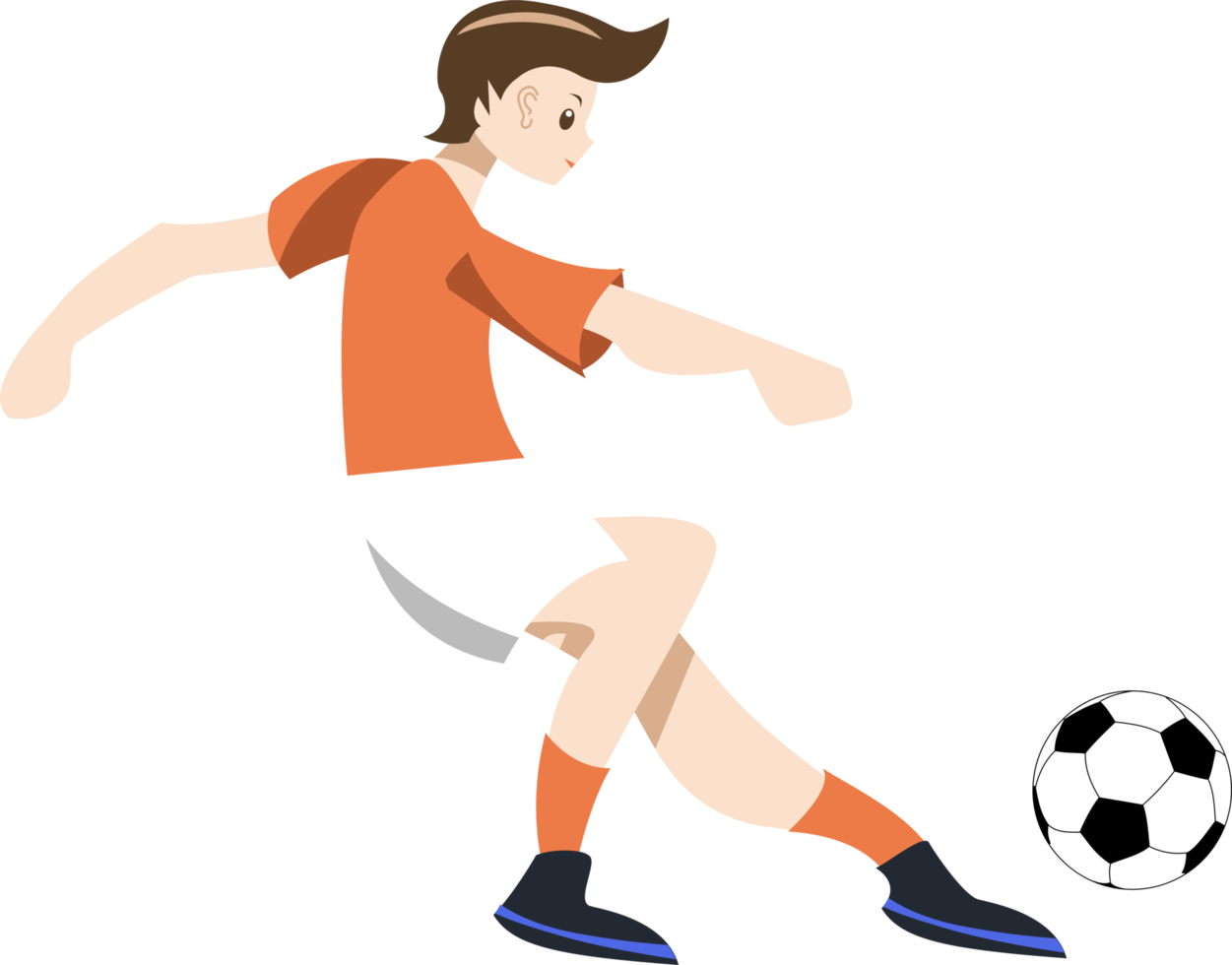 Football png graphic clipart design