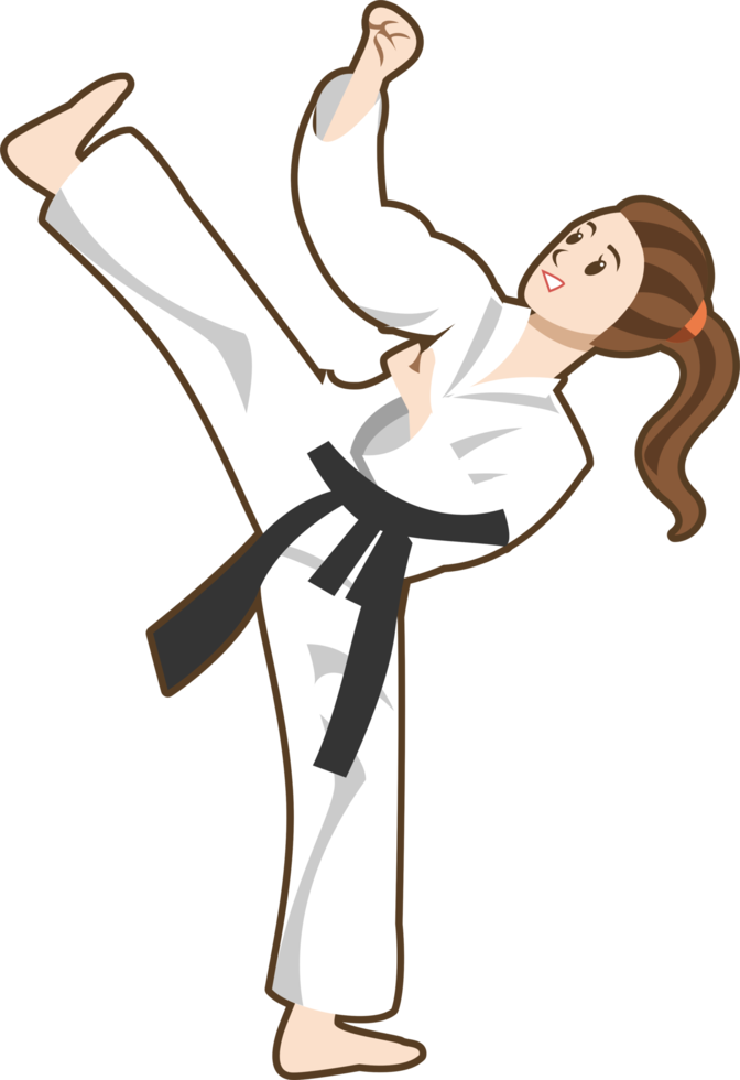 taekwondo PNG grafisch clip art ontwerp