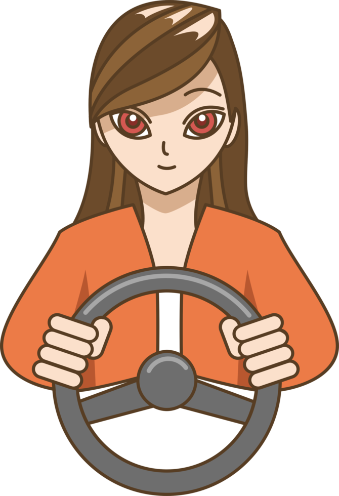 Driver png graphic clipart design