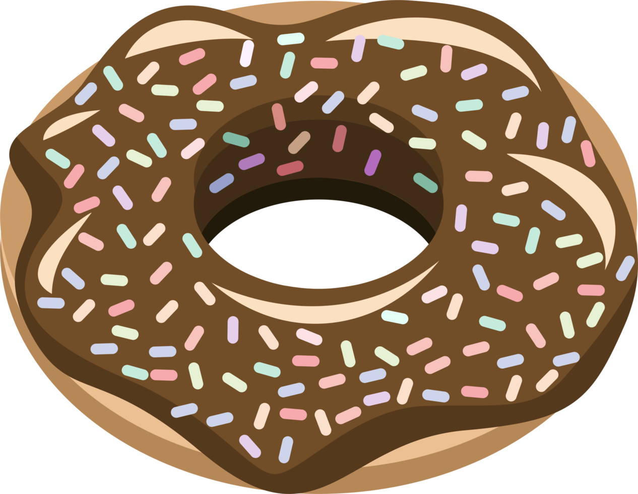 rosquilla png gráfico clipart diseño