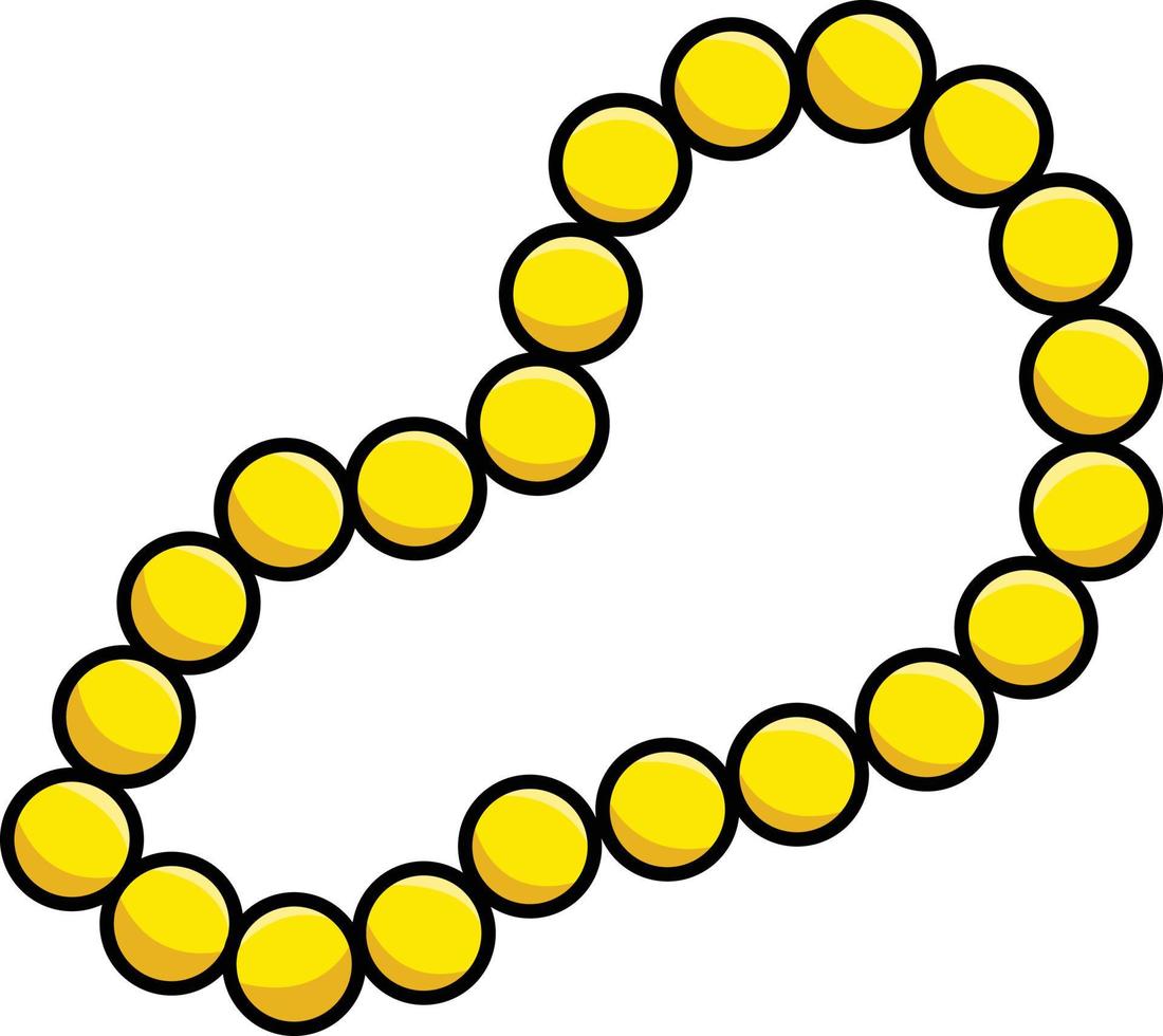 Necklace Cartoon Colored Clipart Illustration 20002785 Vector Art at