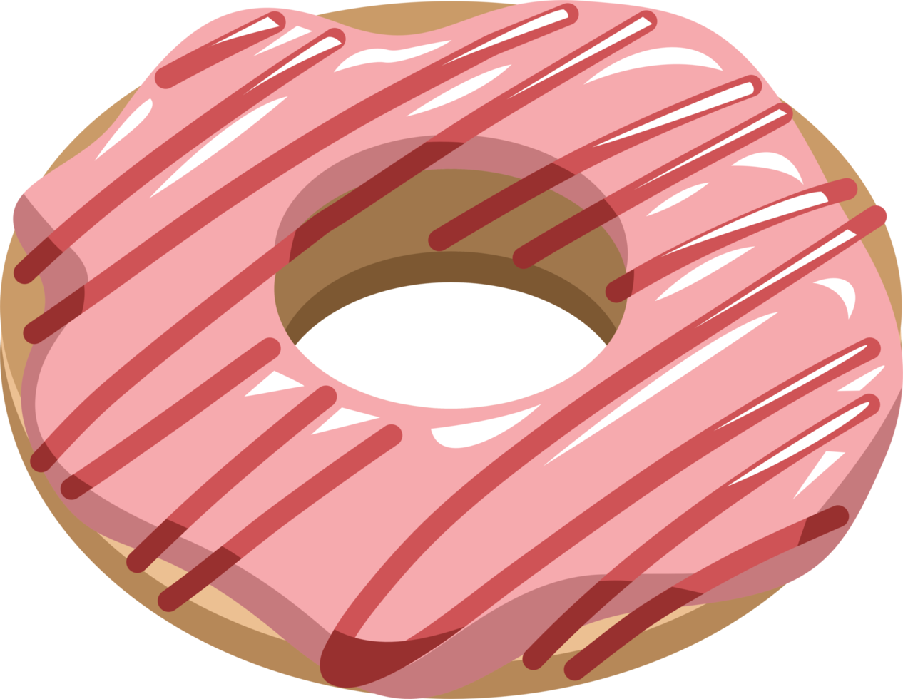 Donut png graphic clipart design