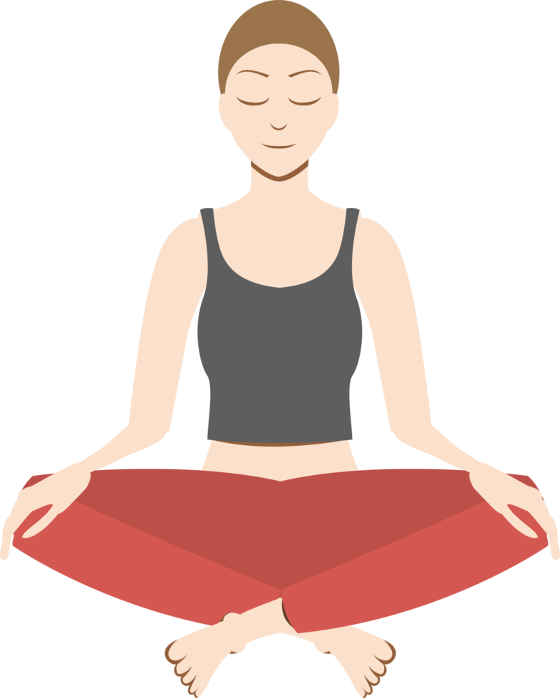 Yoga png graphic clipart design