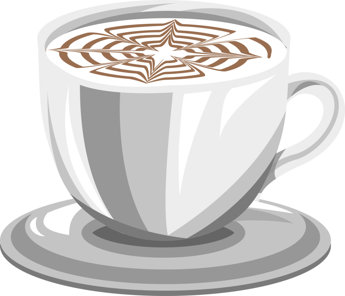 Coffee cup png graphic clipart design