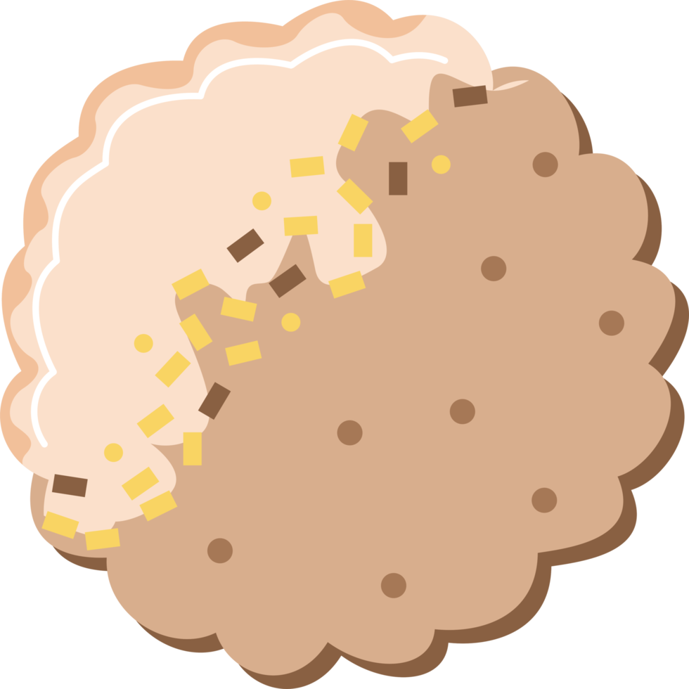 Cookie png graphic clipart design