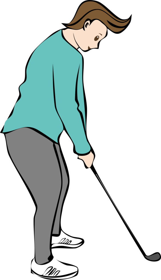 golf giocatore png grafico clipart design