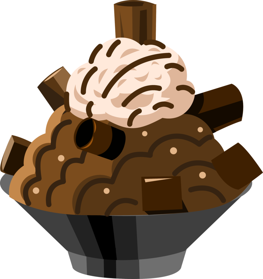 bingsu png graphic clipart design