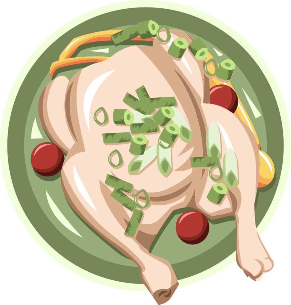 Samgyetang png graphic clipart design