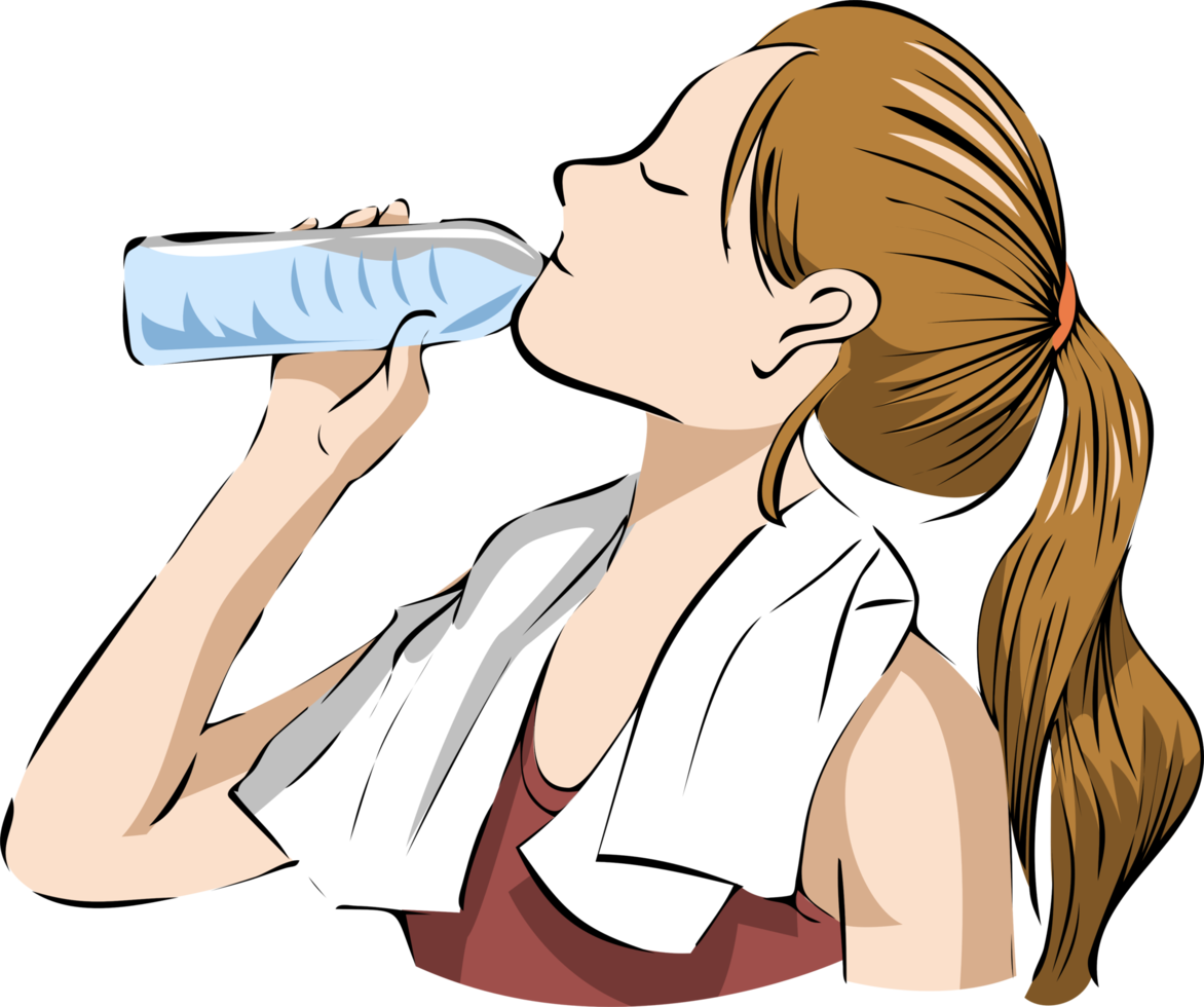 drinken water PNG grafisch clip art ontwerp