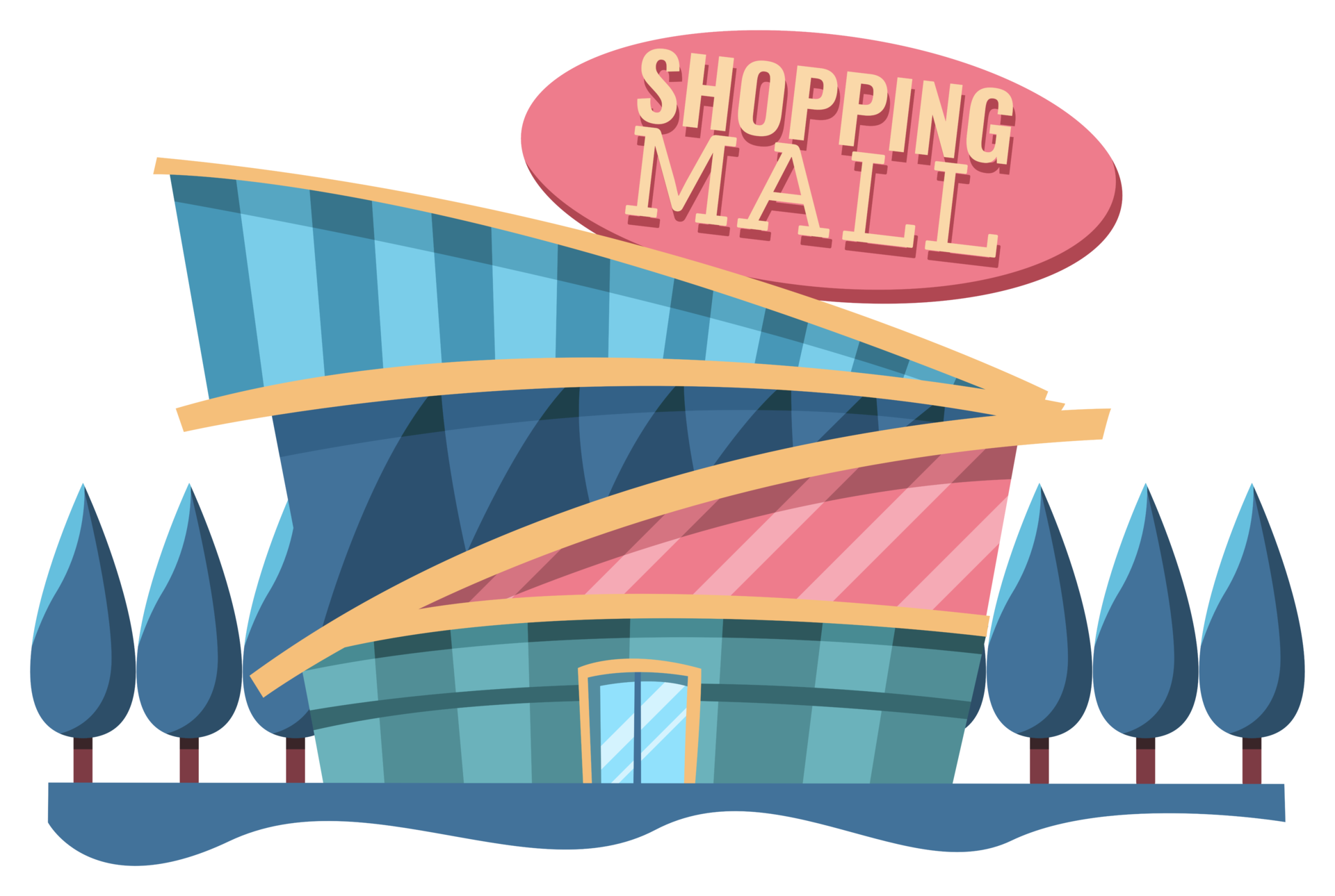 Shopping Mall Png Graphic Clipart Design 20002946 PNG