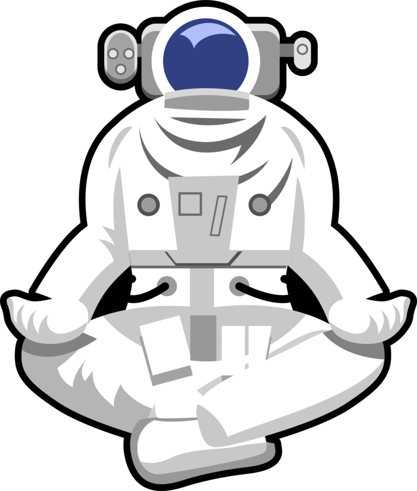 Astronaut png graphic clipart design