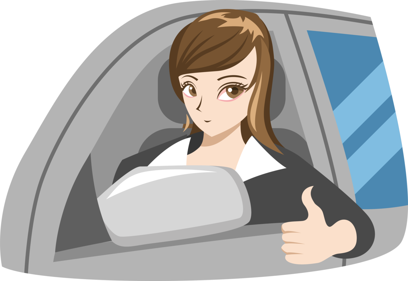 Driver png graphic clipart design