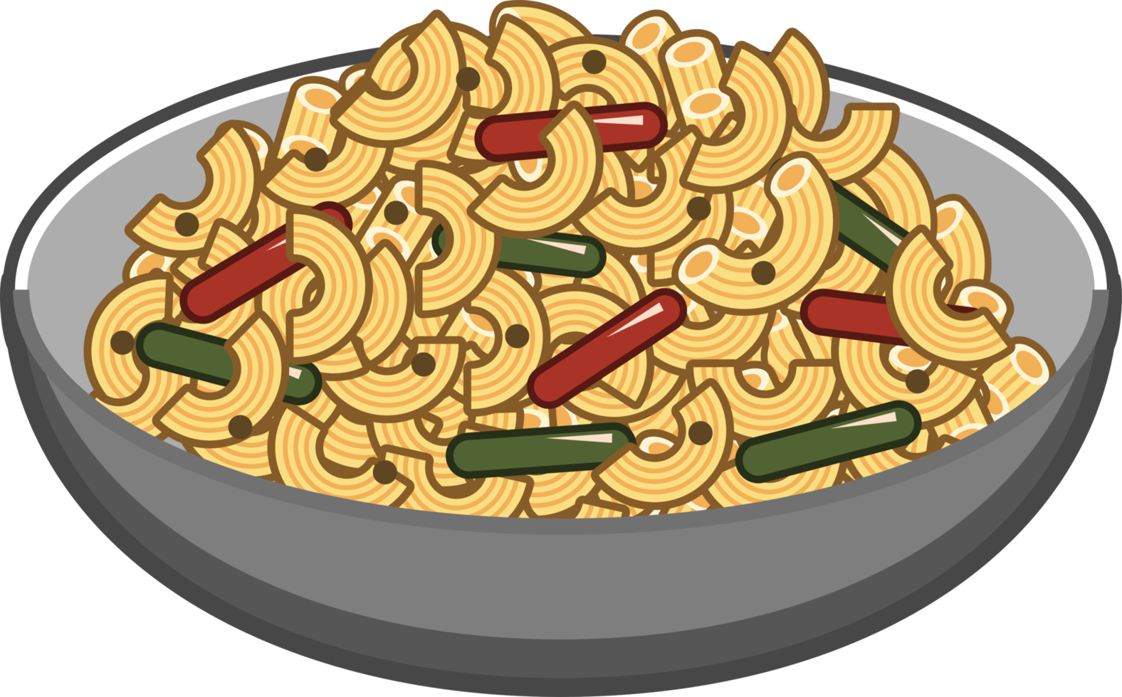 macaroni png graphique clipart conception