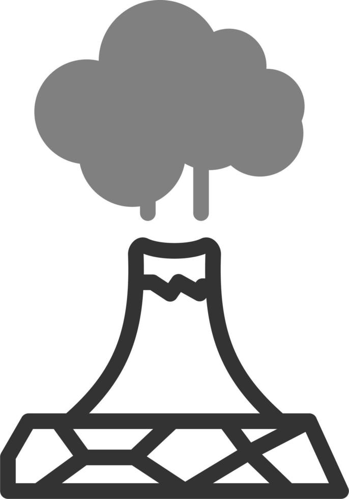 Volcano Vector Icon