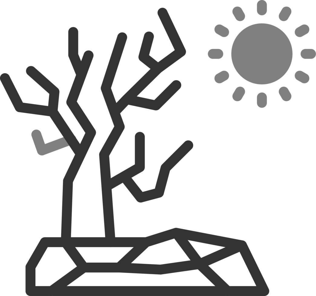 Drought Vector Icon