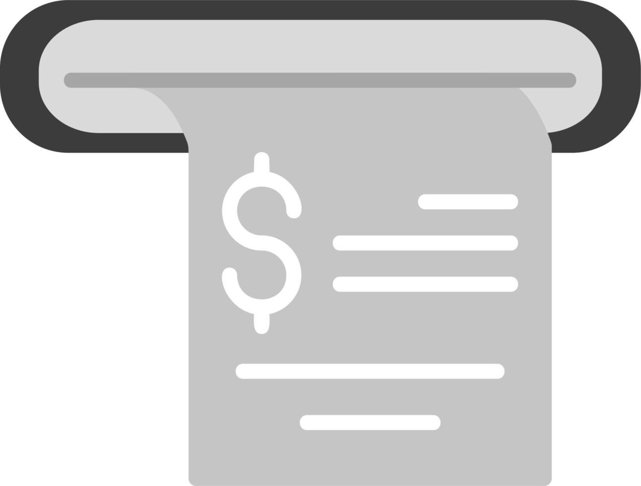 Receipt Vector Icon