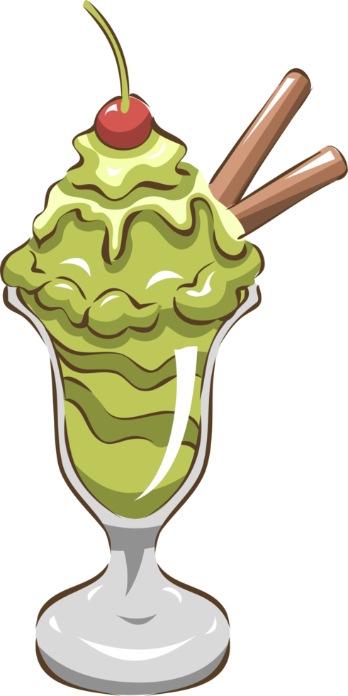 helado sundae png gráfico clipart diseño