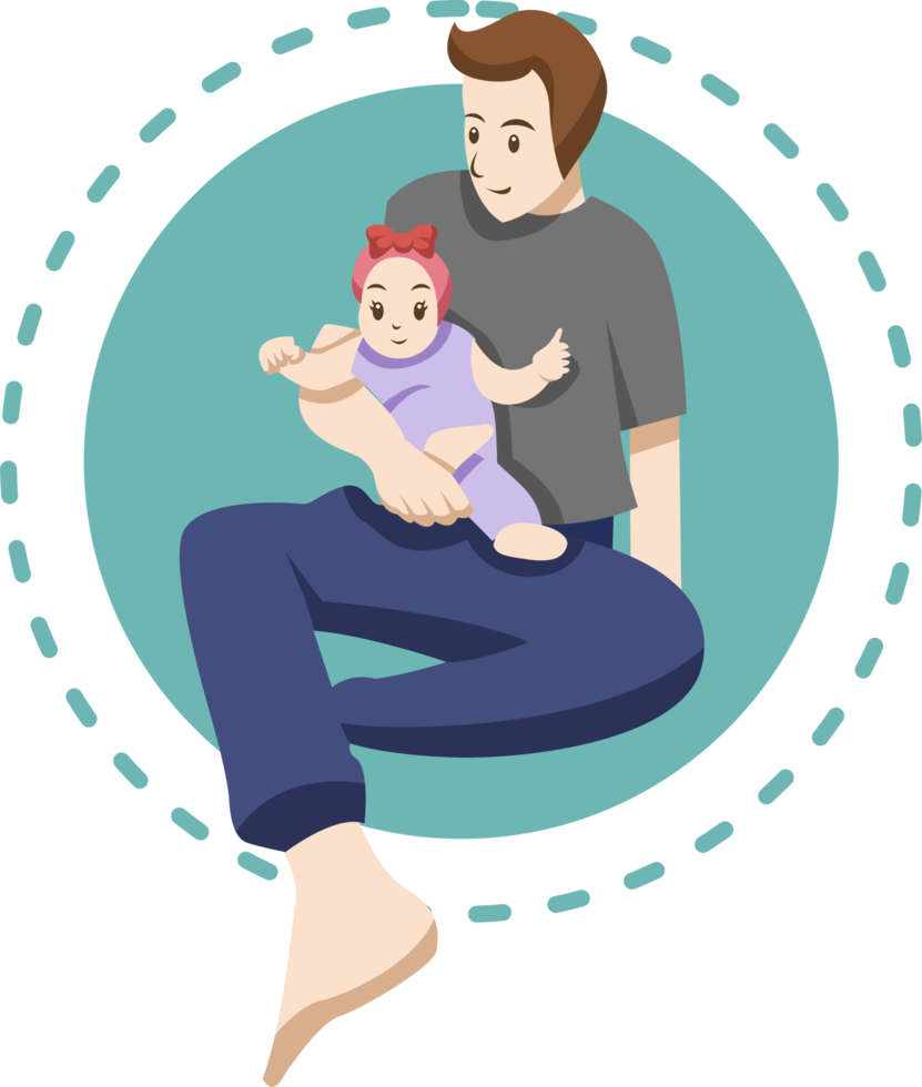 Family png graphic clipart design