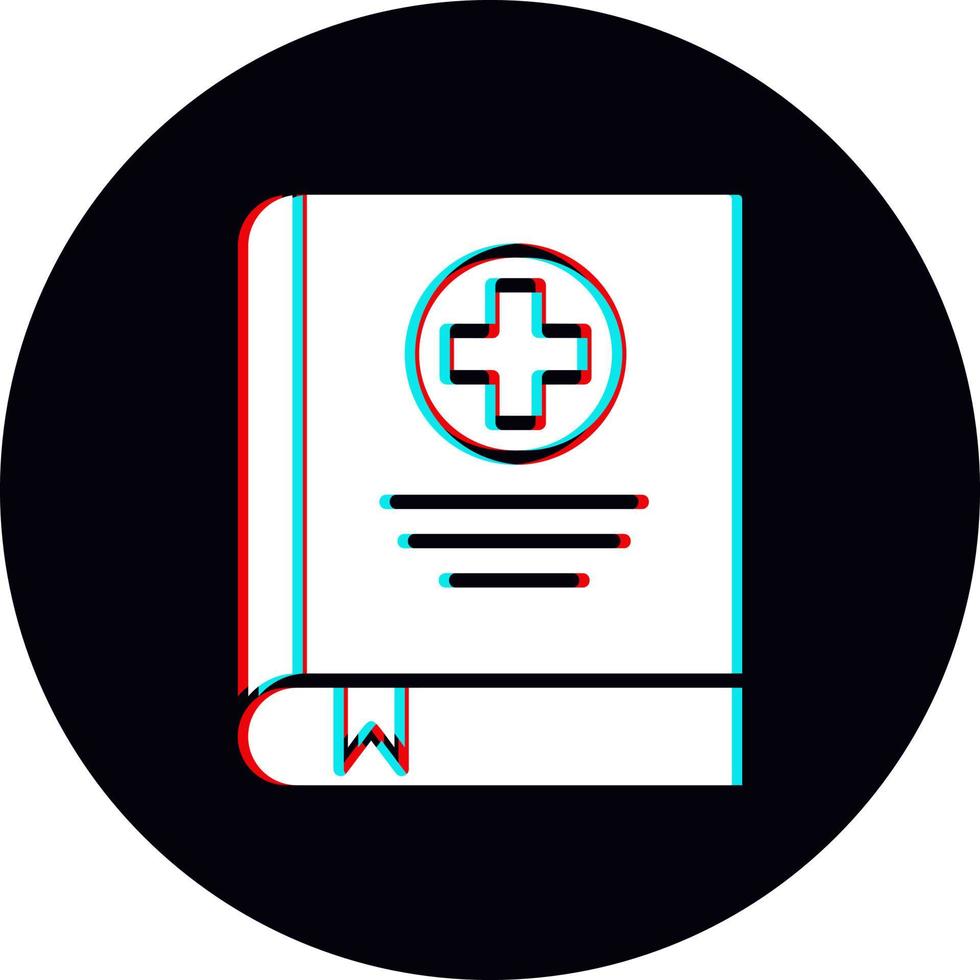 Medical Book Vector Icon