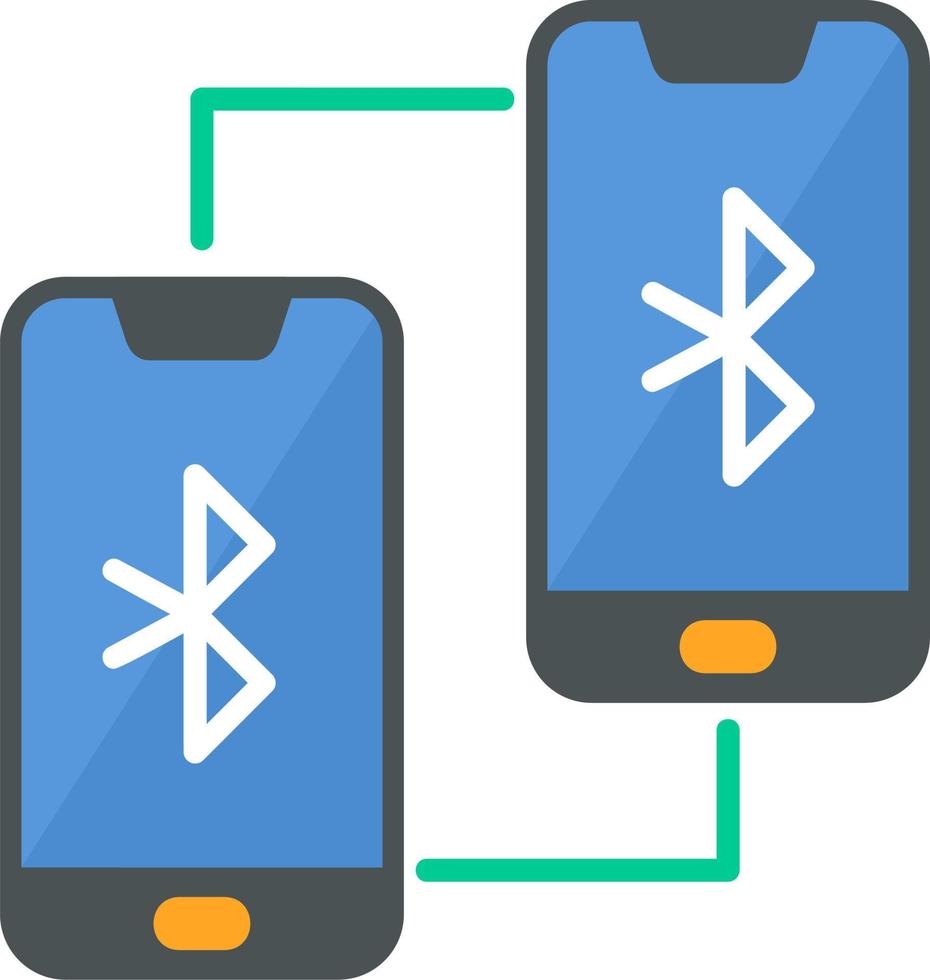 Phone Bluetooth Connected Vector Icon