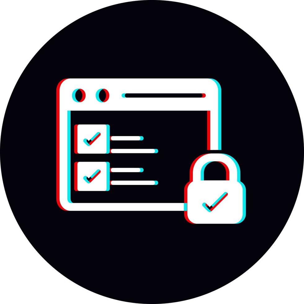 Secure Data Vector Icon