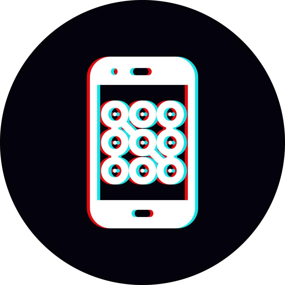 Mobile Security Vector Icon